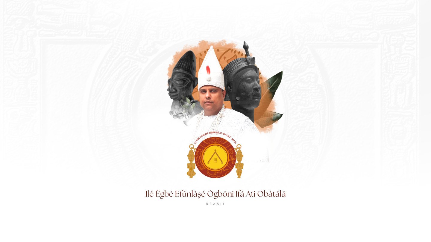 OBAALÁ Oluwo Olorí Obàtálá Efún Awo Peju — Willer de Almeida, fundador do Ilé Ègbé Efúnlàşé Brasil